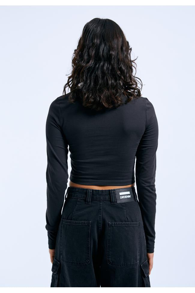 Jane Top Off Black