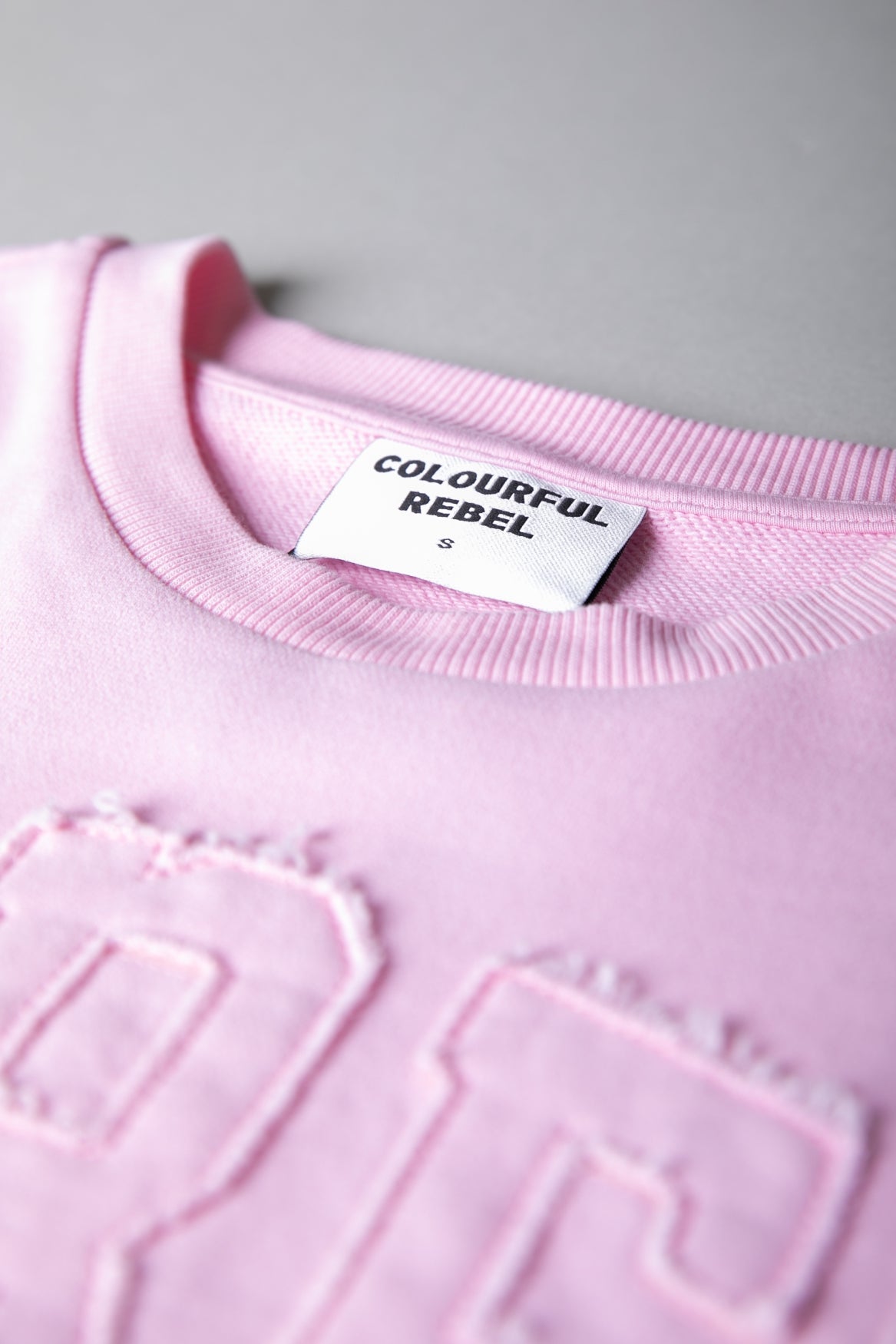 Rebel Patch Dropped Shoulder Sweat