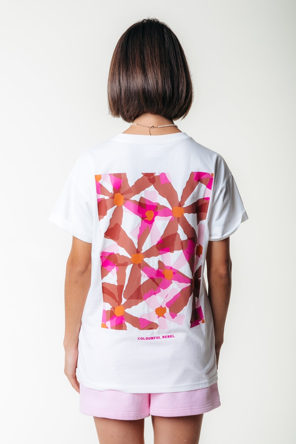 Flower Square Boxy Tee