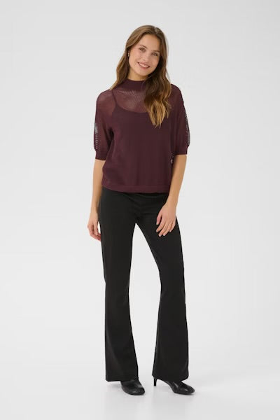 KAmalena High Neck Pullover Fudge