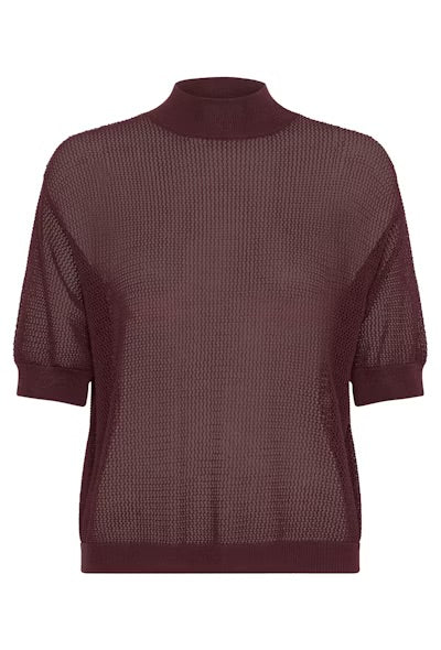KAmalena High Neck Pullover Fudge