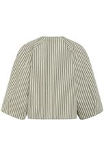 SLLibby Jacket Grape Leaf Denim Stripe