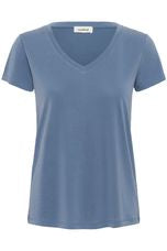 SLColumbine V-neck SS Bijou Blue