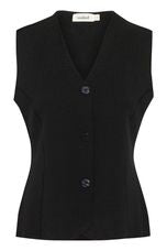 SLHaven Waistcoat Black