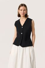 SLHaven Waistcoat Black