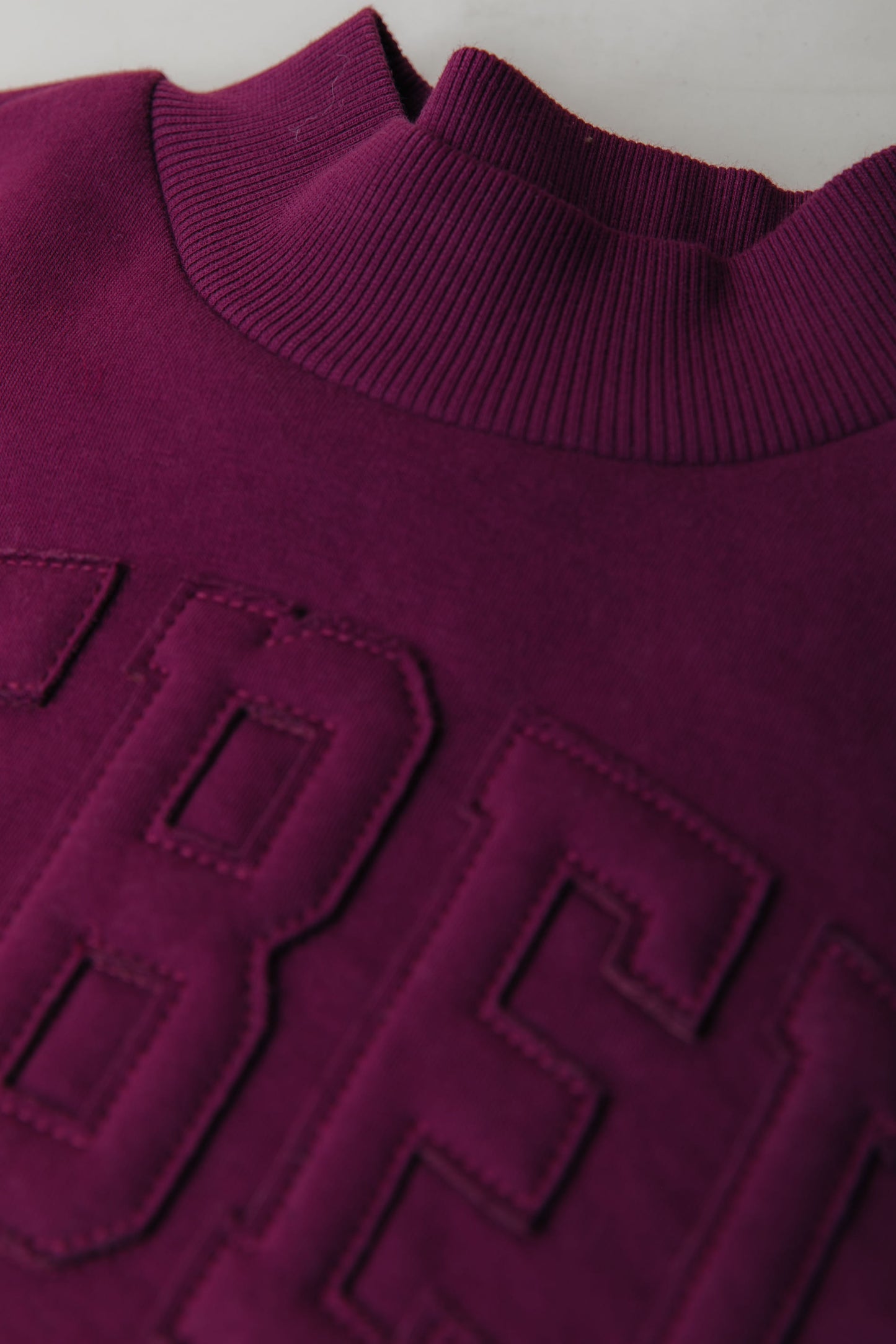 Rebel Patch High Neck Sweat