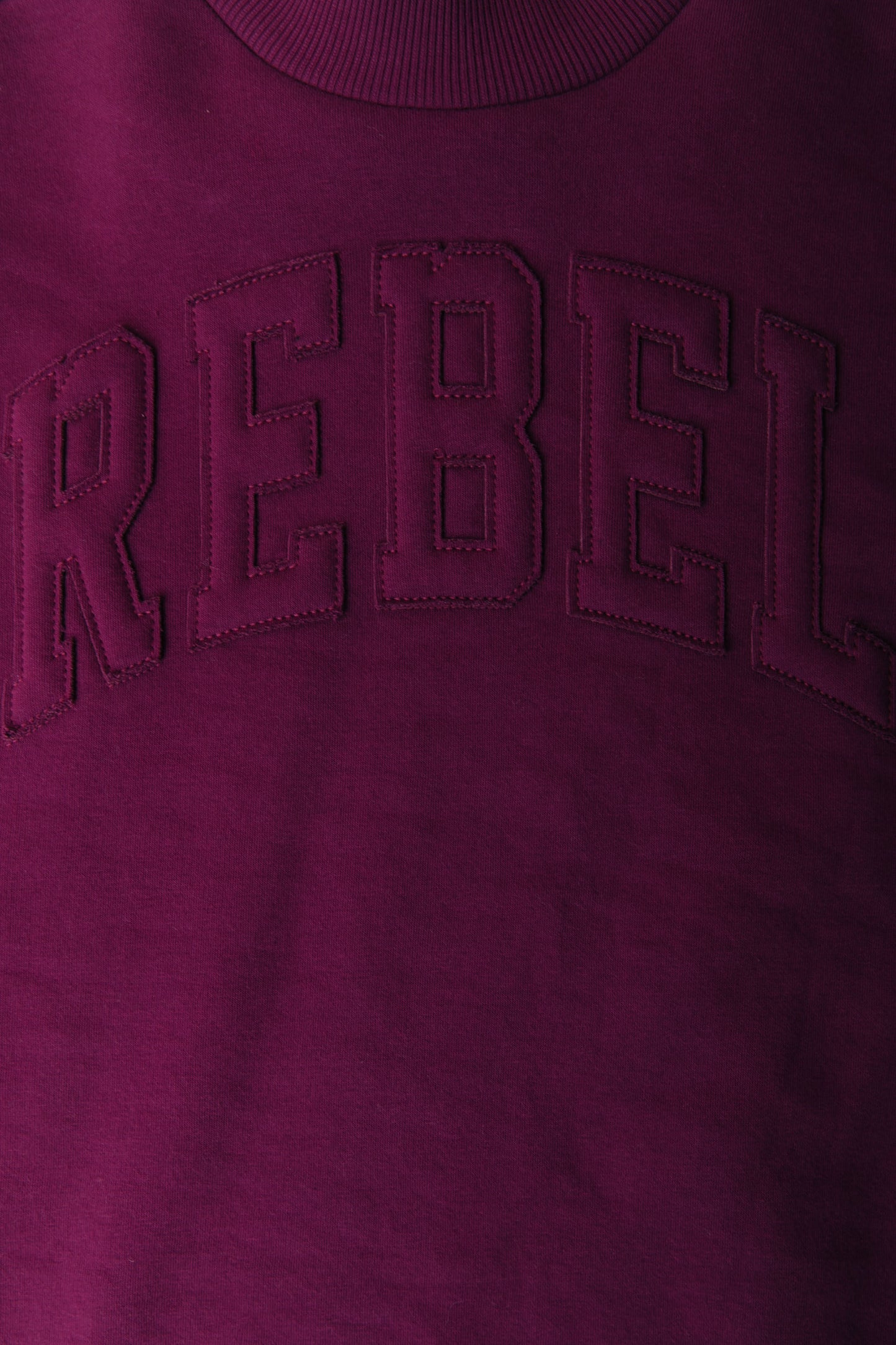 Rebel Patch High Neck Sweat