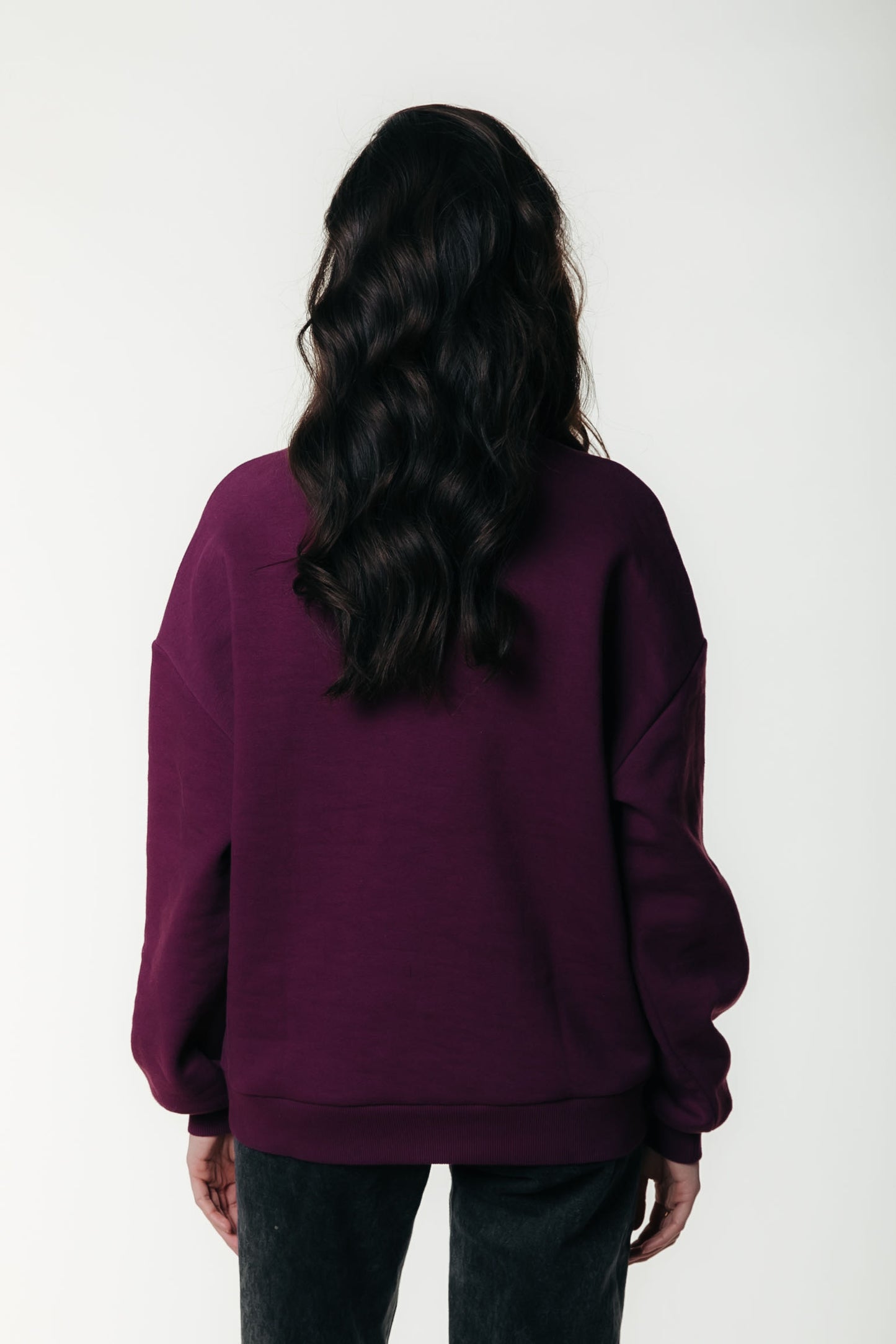 Rebel Patch High Neck Sweat