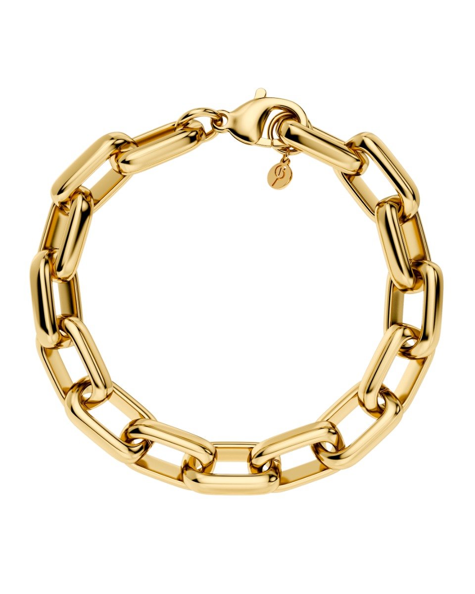 Box Chain Maxi Bracelet Gold