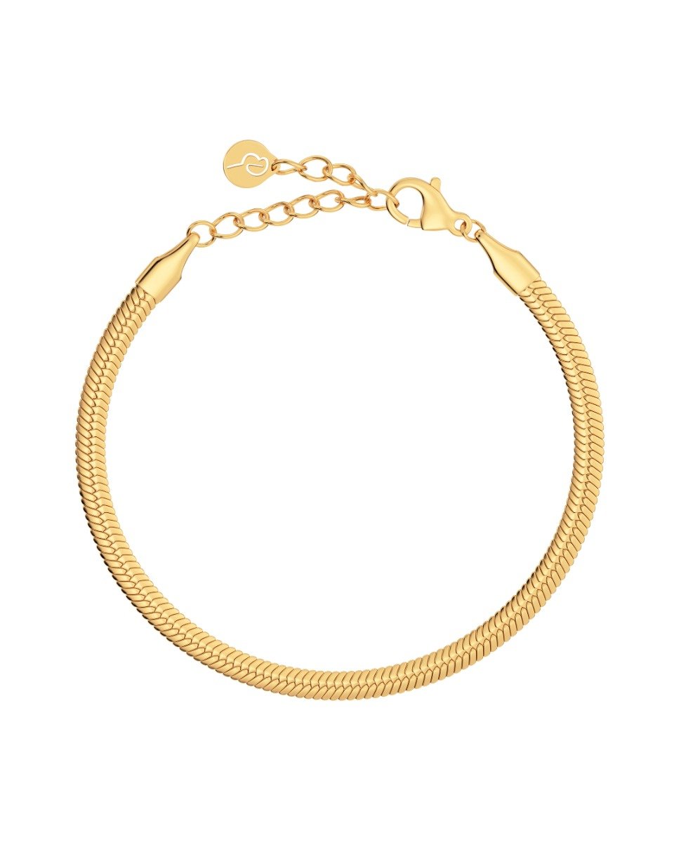 Herringbone Bracelet Gold