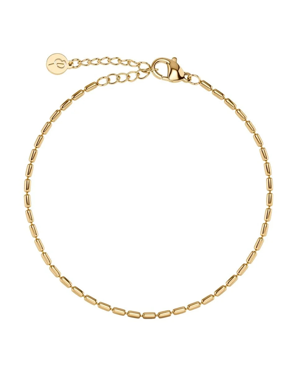 Seed Bead Bracelet Gold