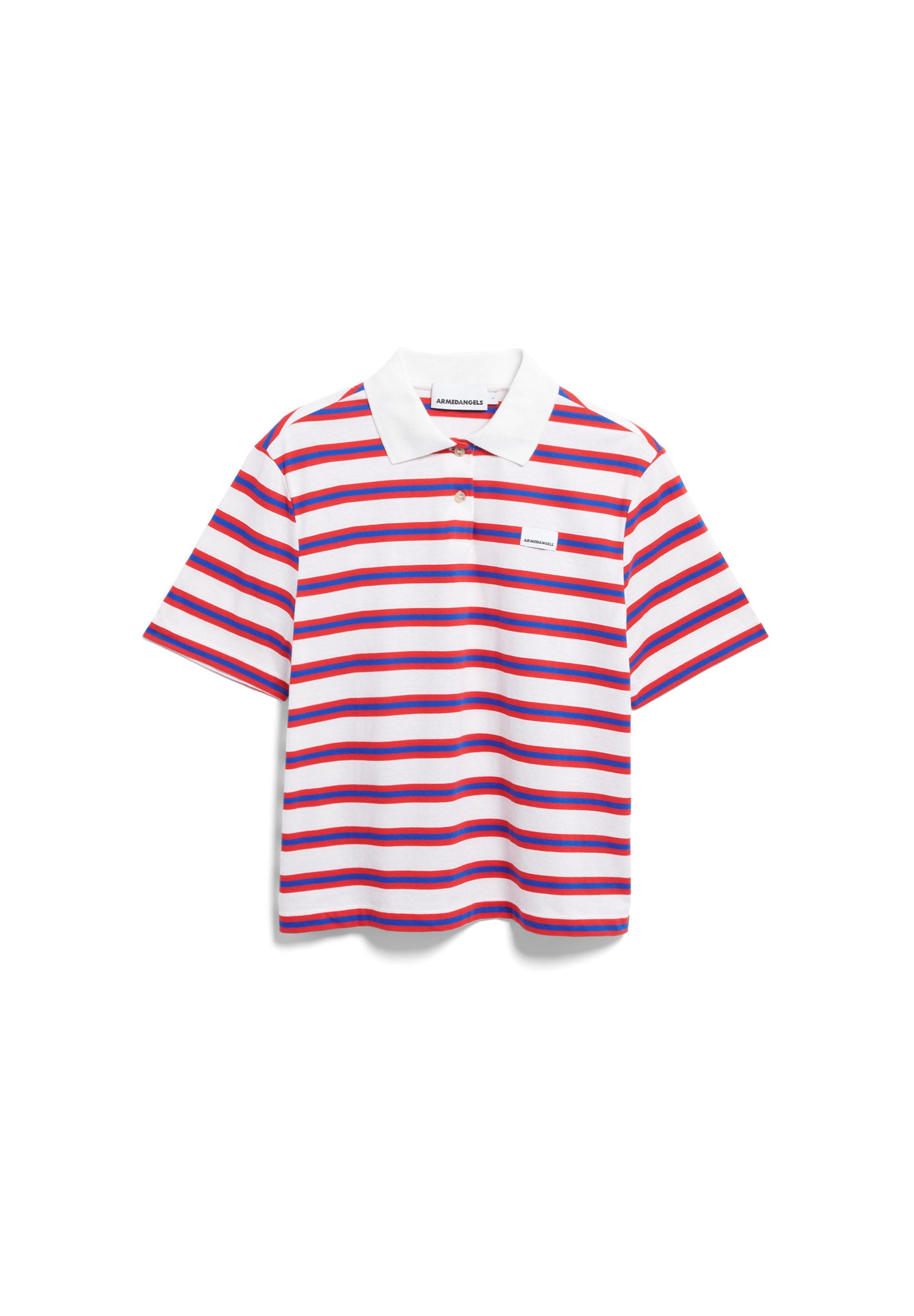 STRIPE POLO T-SHIRT