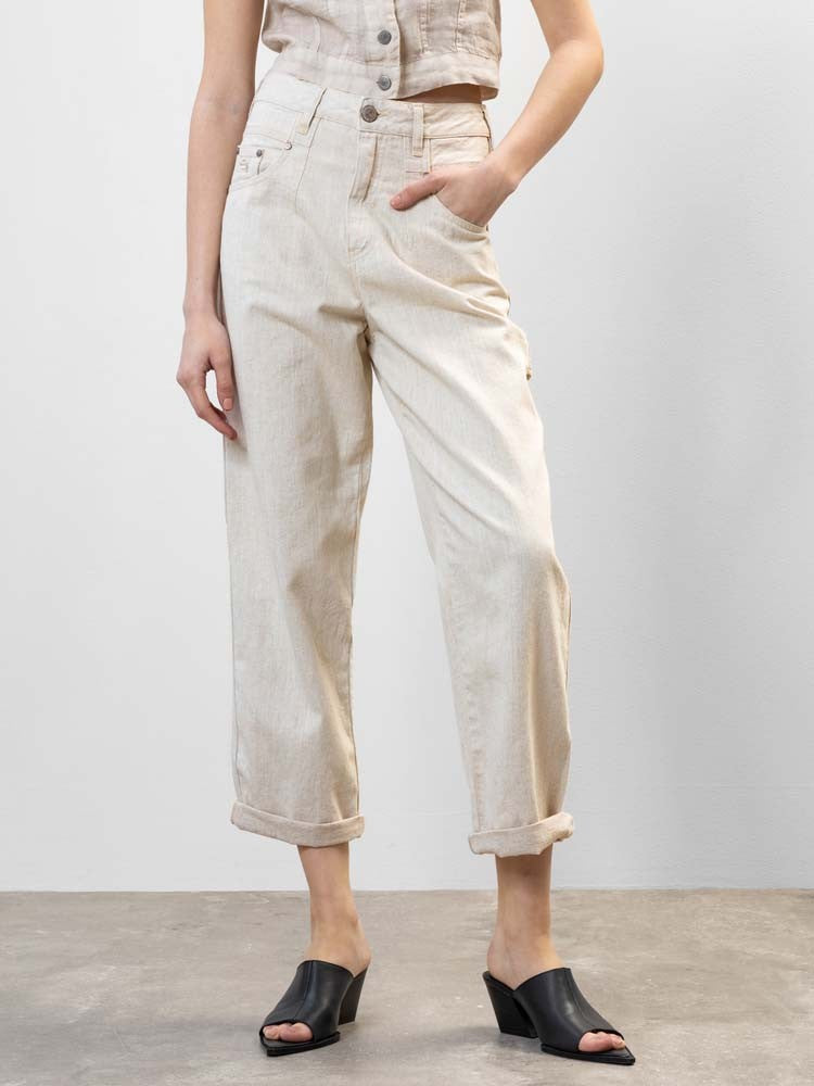 Peyton Twill Cotton Linen Mix