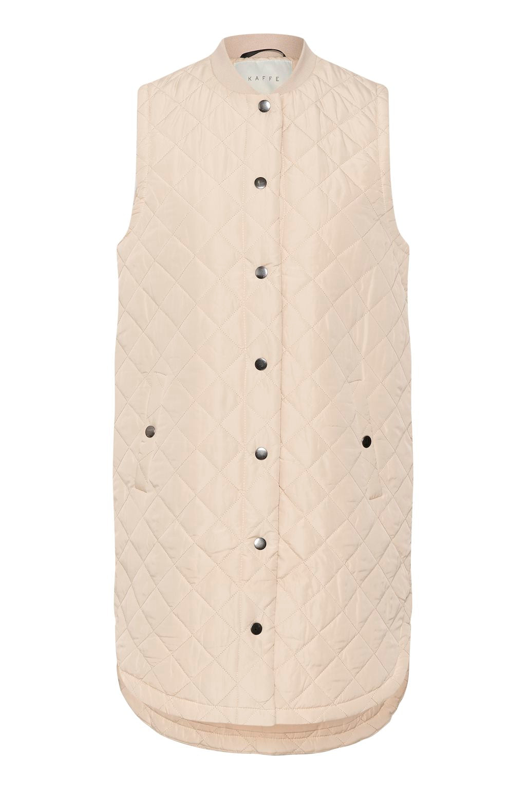 KAmaria Quilted Waistcoat Long