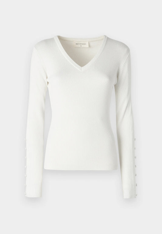 MSCHHille Hasle V Rib Pullover