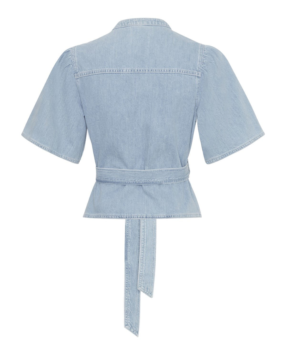MSCHIngrid Lis 2/4 Denim Belt Shirt