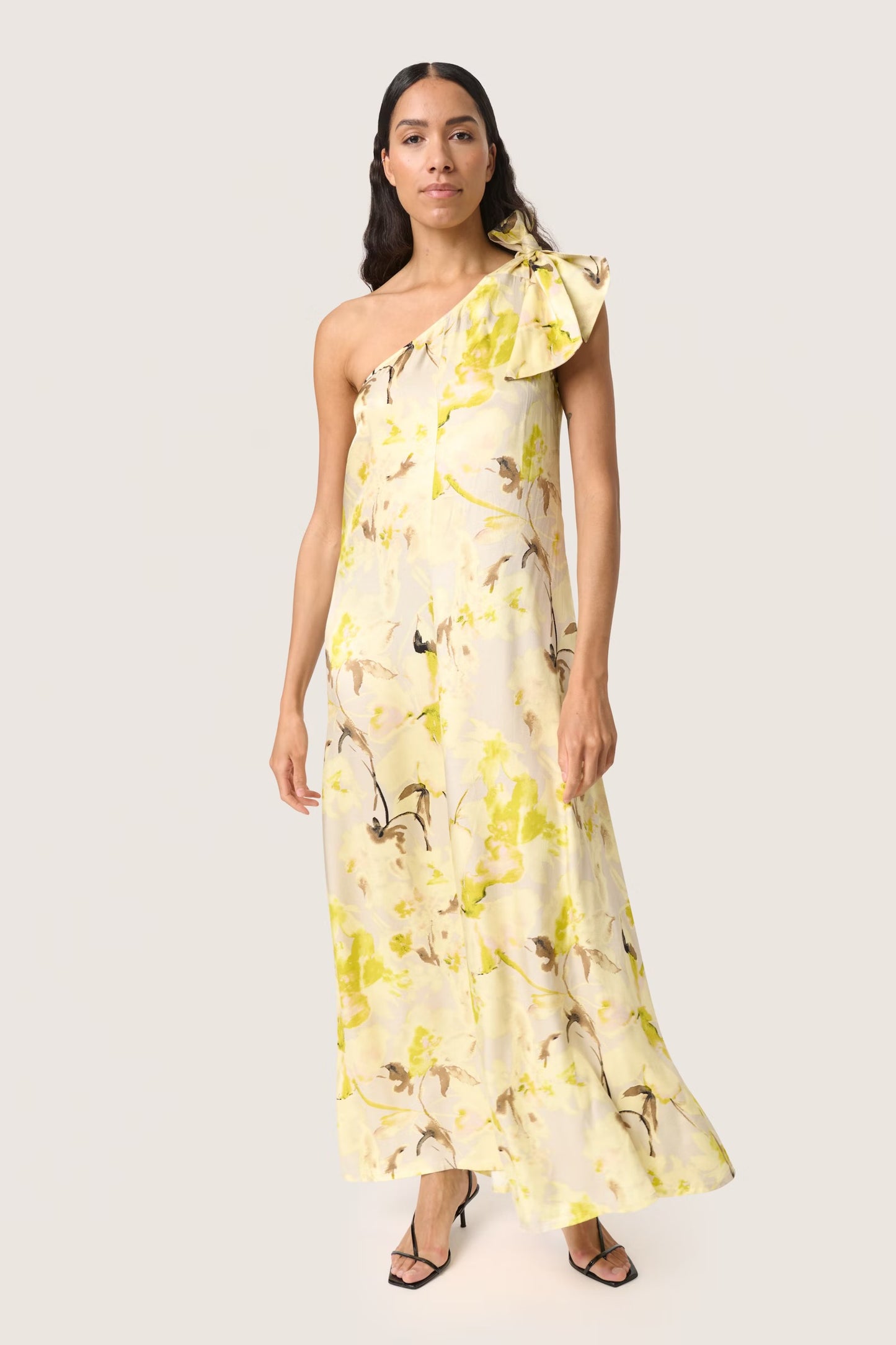 SLBecca Printed One Shoulder Dress