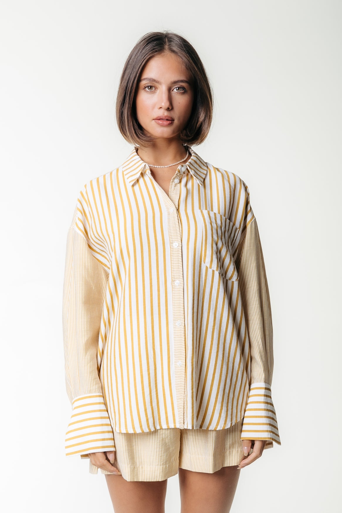 Talia Multi Striped Blouse