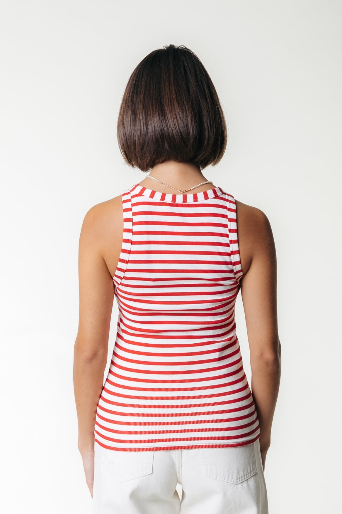 Sachi Striped Rib Tanktop