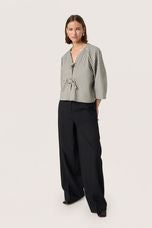 SLLibby Jacket Grape Leaf Denim Stripe