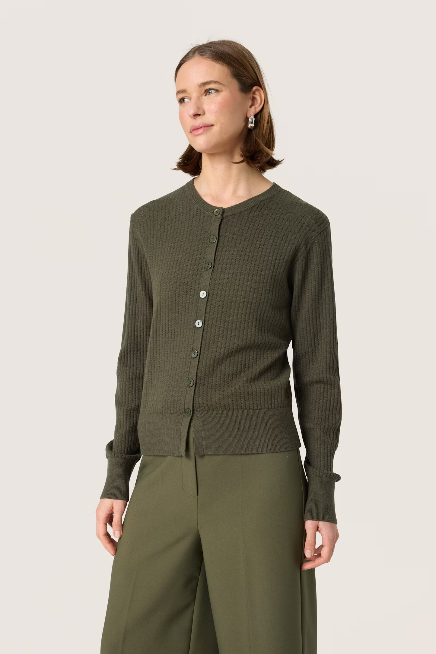 SLSpina Cardigan Grape Leaf