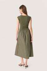 SLSimone Phoebe Dress Grape Leaf