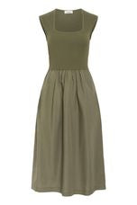 SLSimone Phoebe Dress Grape Leaf