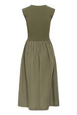 SLSimone Phoebe Dress Grape Leaf