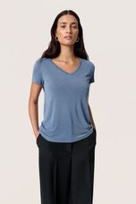 SLColumbine V-neck SS Bijou Blue