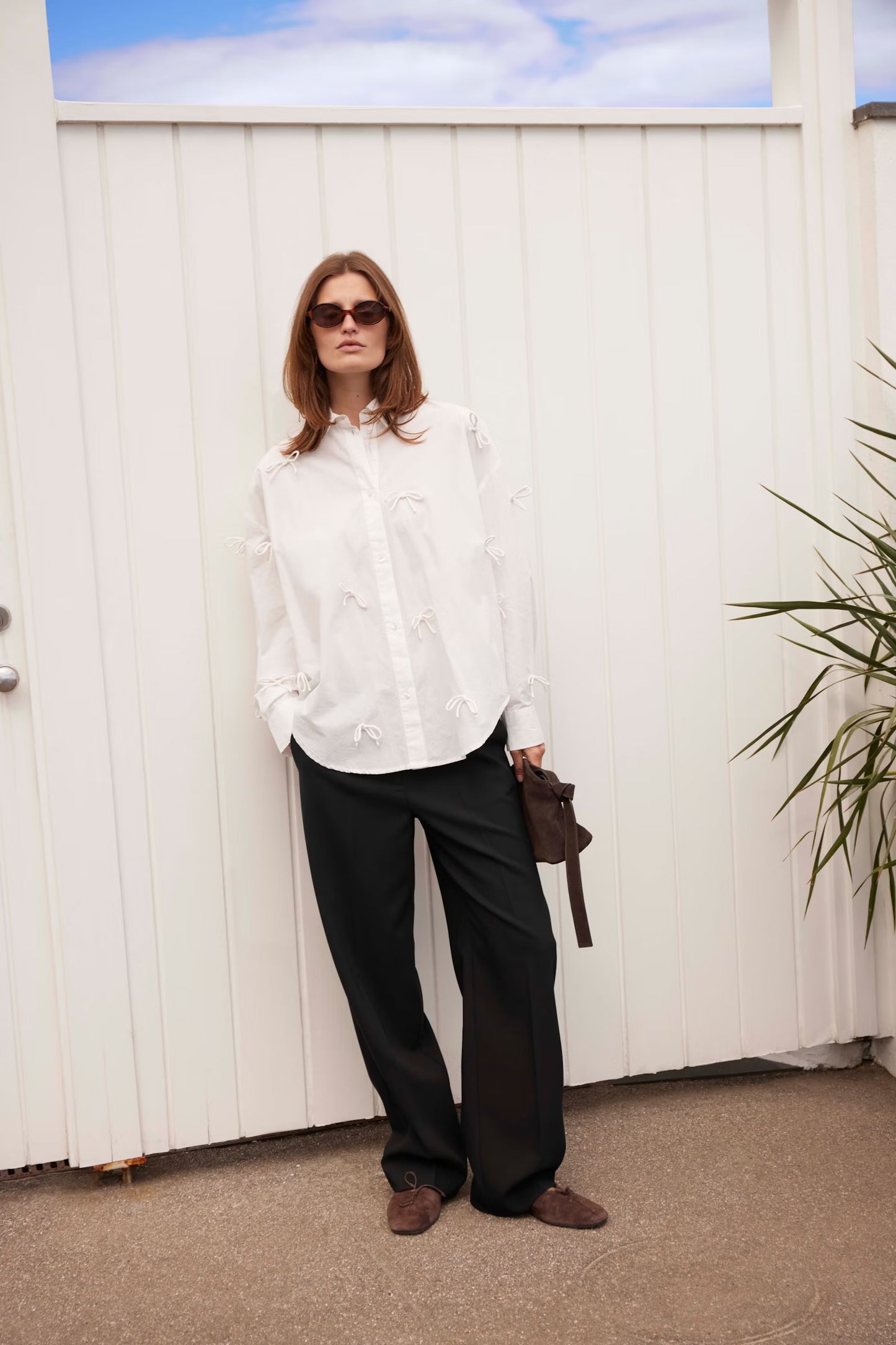 SLJoa Bow Shirt LS