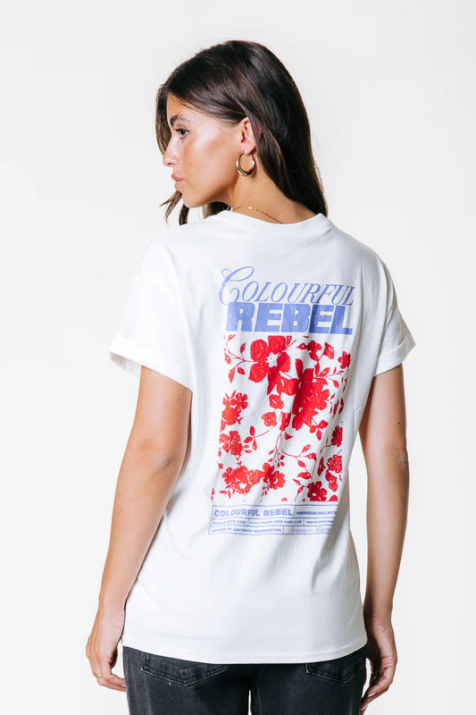CR Flower Boxy Tee