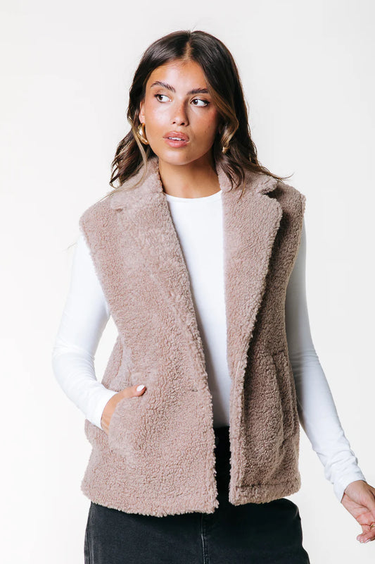 Evi Faux Fur Gilet