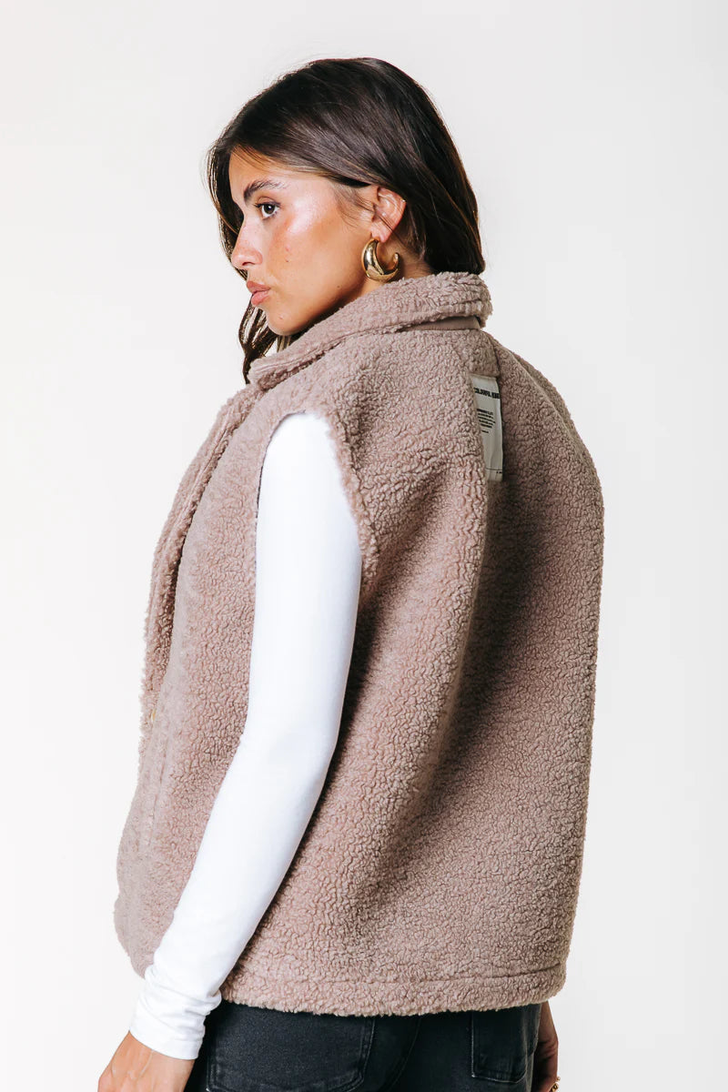 Evi Faux Fur Gilet