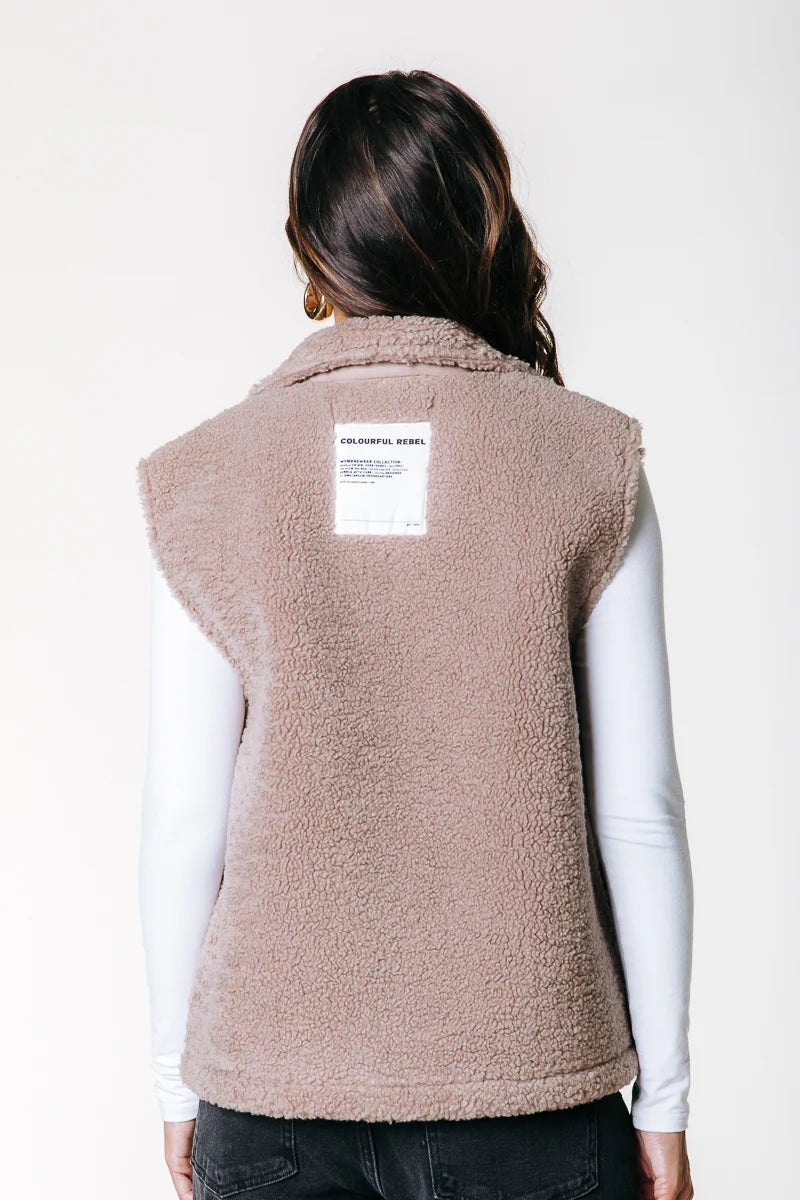 Evi Faux Fur Gilet