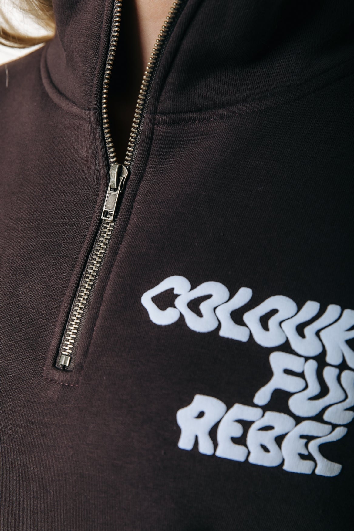 Uni Logo Wave Zip Sweat