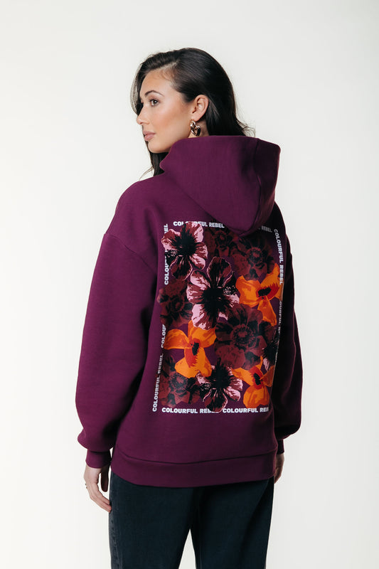 Flower Square Clean Hoodie