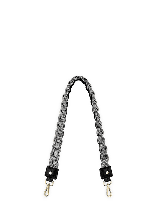 Strap Glitter Black