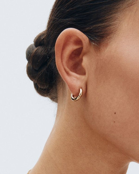 Chunky Hoops Gold