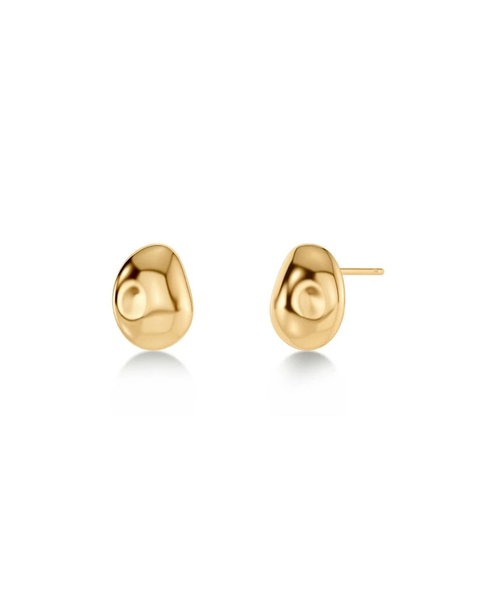 Leora Studs Gold
