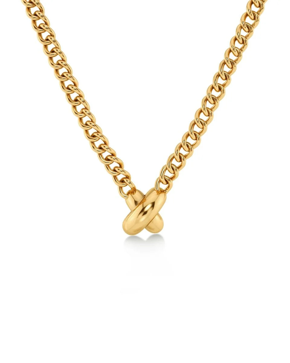 Alexa Necklace L Gold