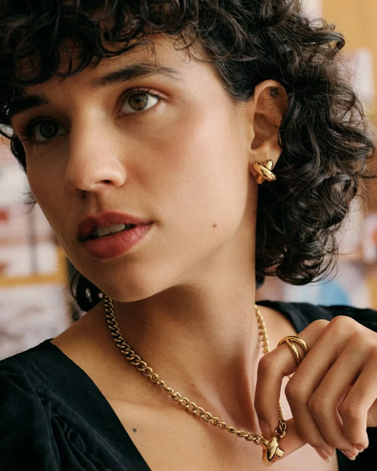 Alexa Necklace L Gold