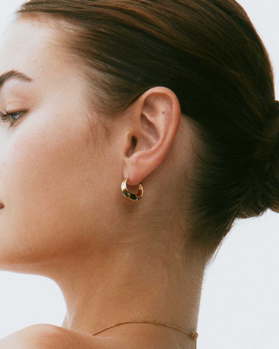 Helix Hoops S Gold