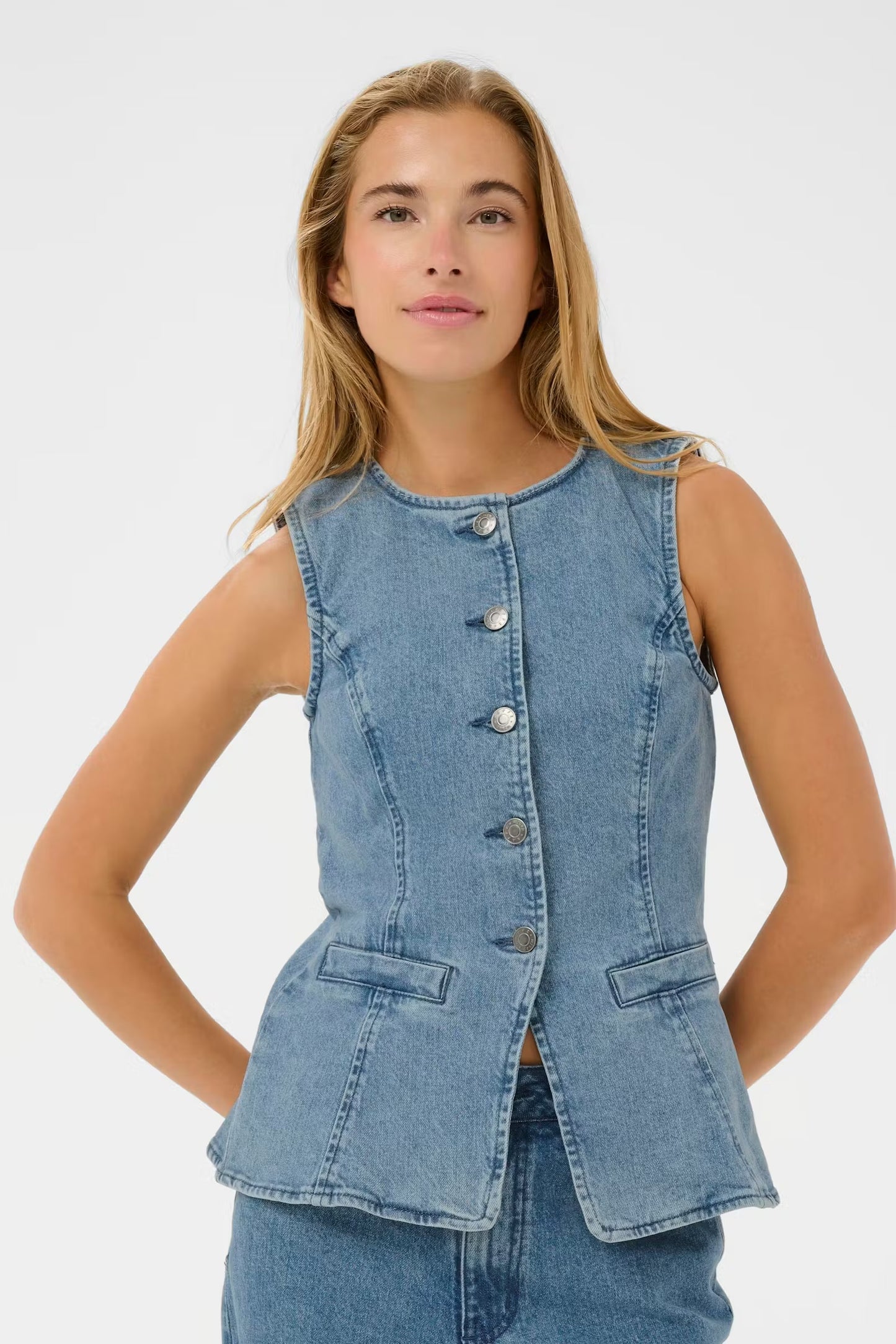 KAvallis Denim Waistcoat