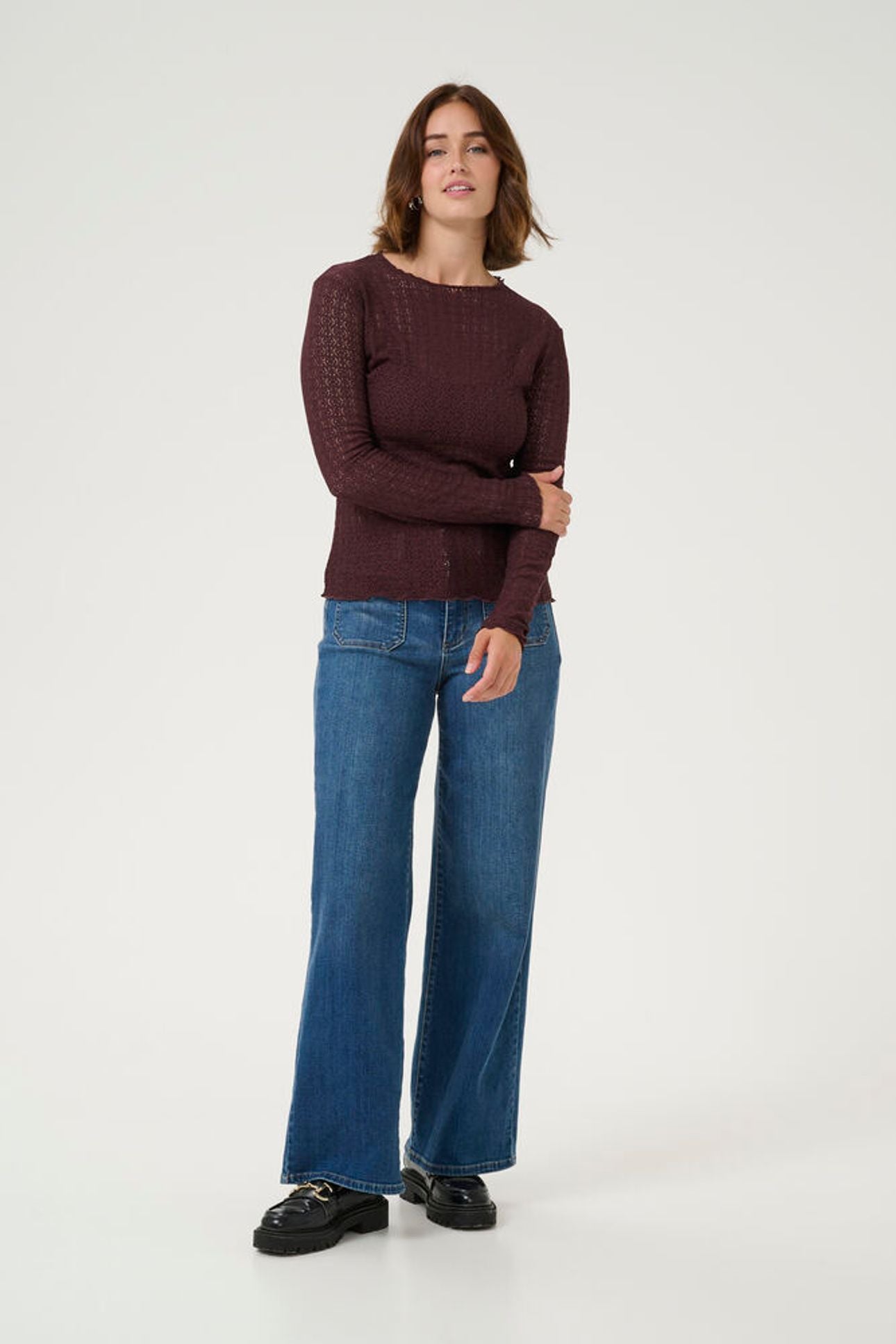 KAnomi Lace Blouse