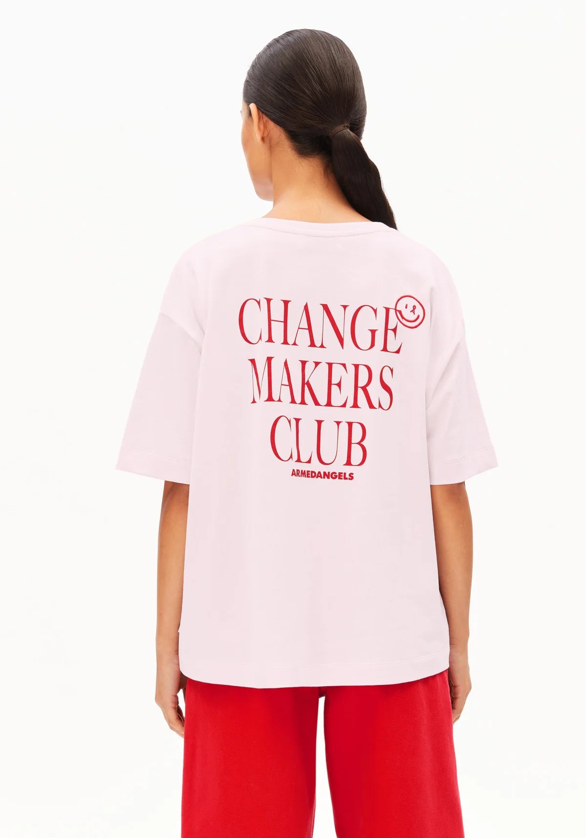 GIANNAA CHAANGE T-SHIRT pink mist