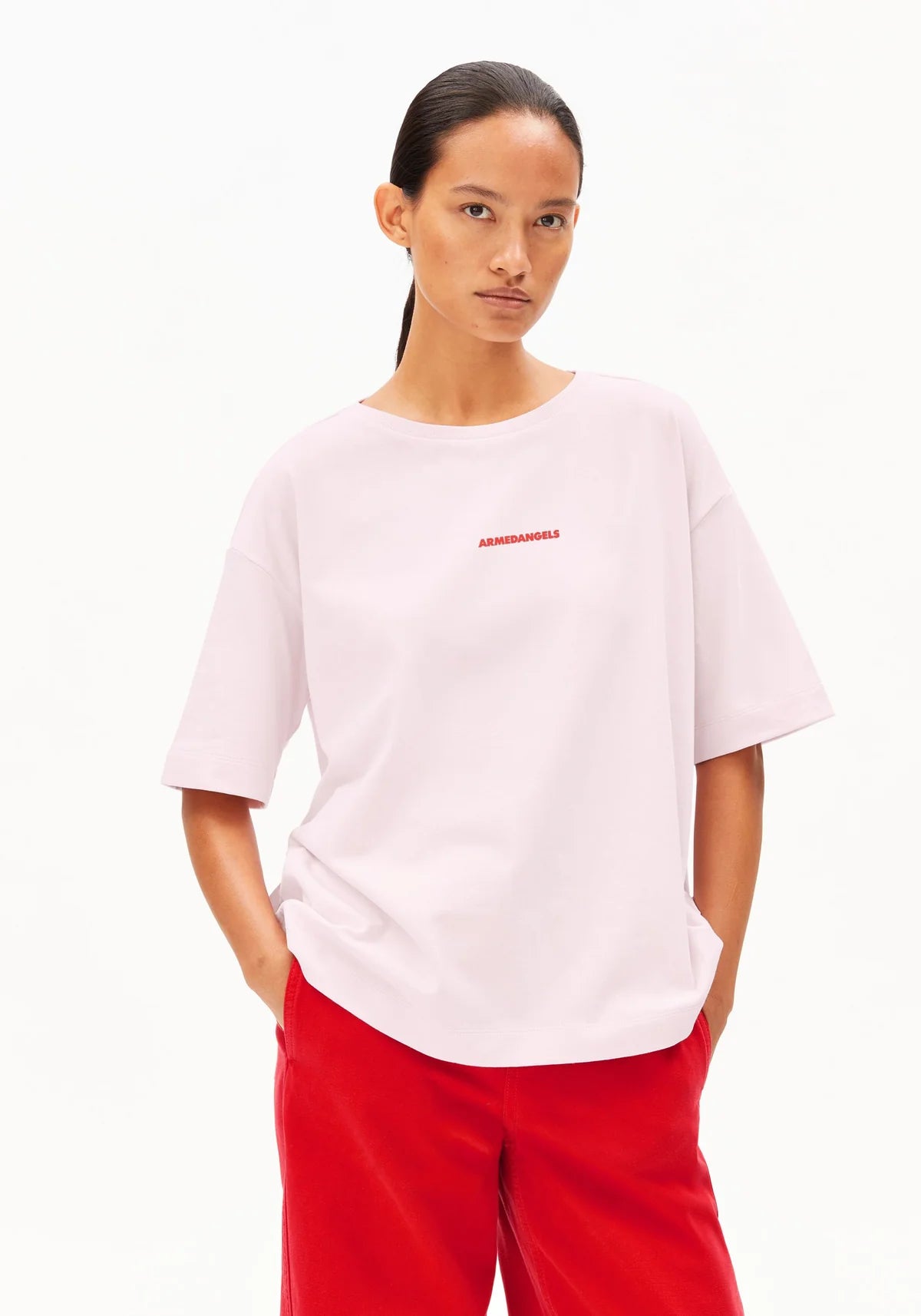 GIANNAA CHAANGE T-SHIRT pink mist