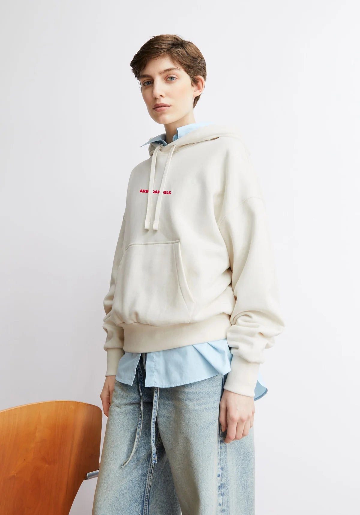 FRANCISARAA DIFFERENCE SWEAT undyed