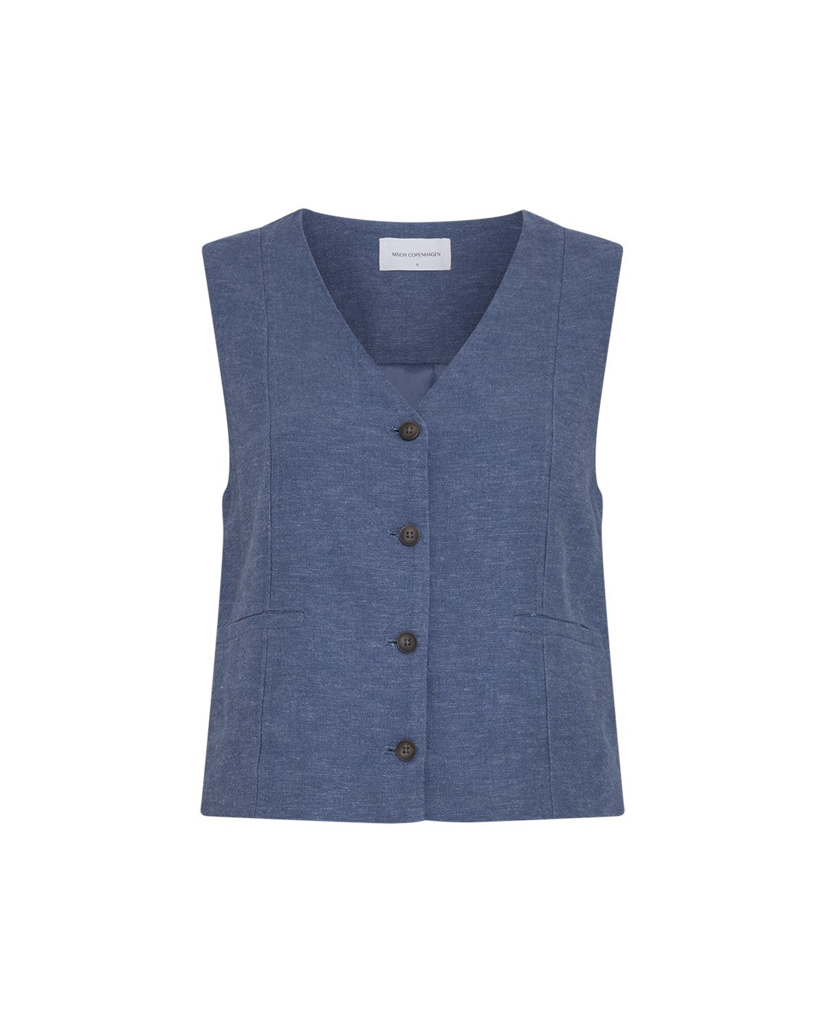 MSCHViana Ginia V Neck Waistcoat