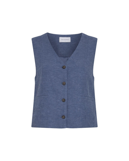 MSCHViana Ginia V Neck Waistcoat