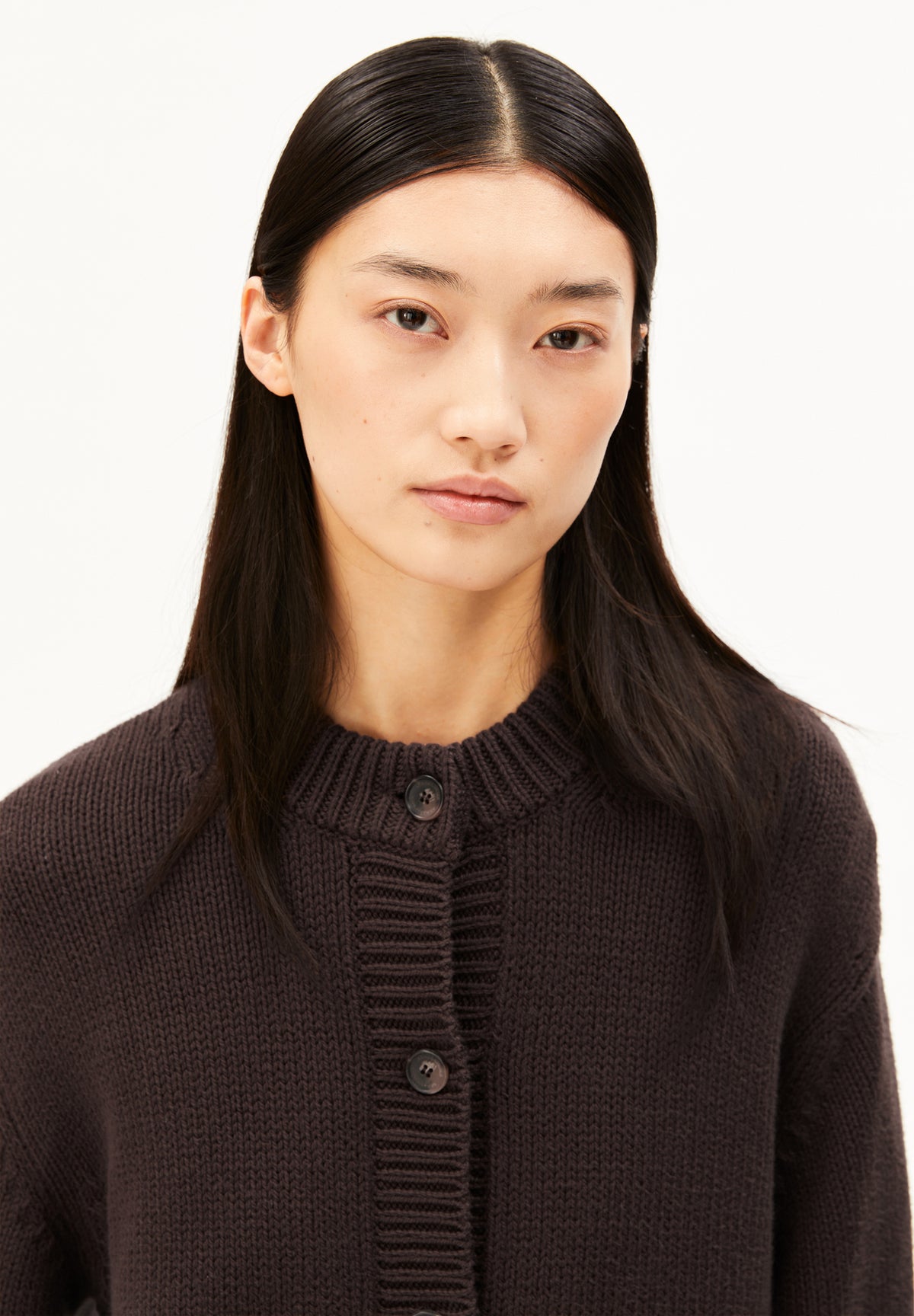 WINTER COTTON  KNIT CARDIGAN